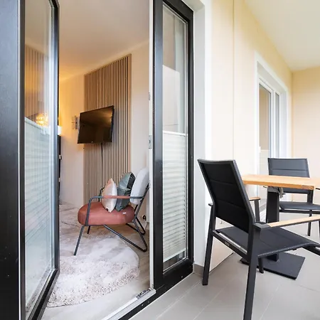 Solaris 3 Mit Balkon, Gemeinschaftssauna Und Grillplatz