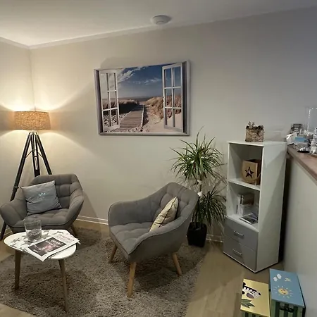 Apartment Solaris 3 Mit Balkon, Gemeinschaftssauna Und Grillplatz Groemitz