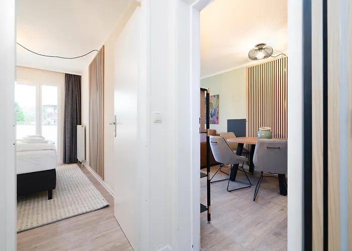 Solaris 3 Mit Balkon, Gemeinschaftssauna Und Grillplatz 아파트 그로미츠