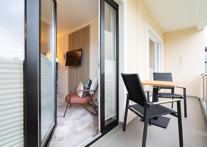 Solaris 3 Mit Balkon, Gemeinschaftssauna Und Grillplatz